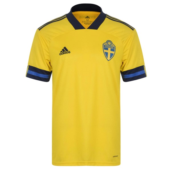 Maglia Svezia Prima 2020 Giallo